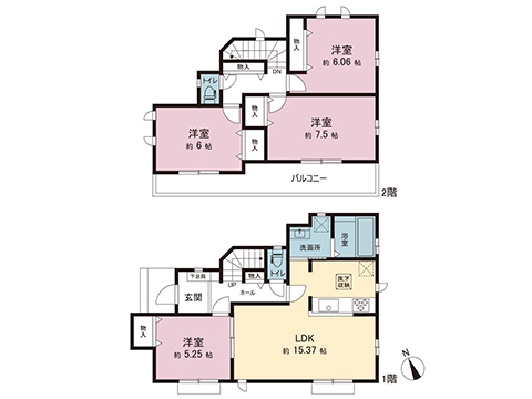 新築戸建 大和市下鶴間 小田急江ノ島線鶴間駅 5,190万円