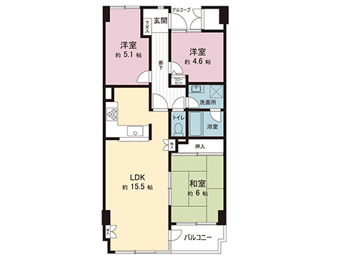 中古マンション 川口市幸町２丁目 JR京浜東北線川口駅 4,480万円