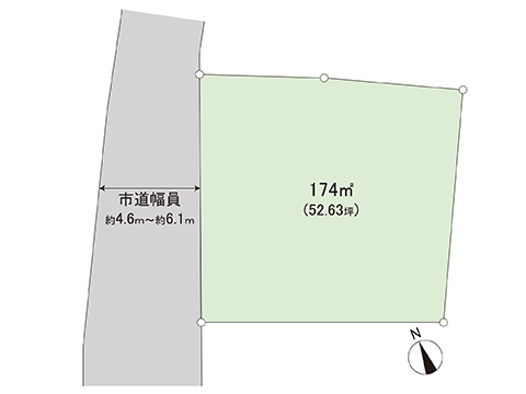 土地 加須市中央１丁目 東武伊勢崎線加須駅 1,390万円