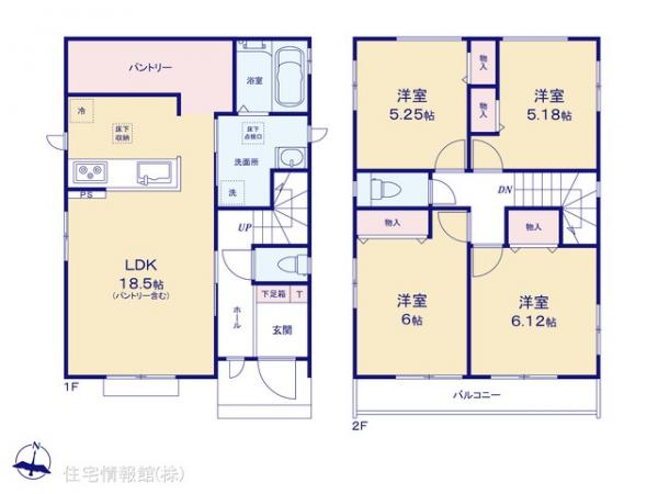 新築戸建 埼玉県さいたま市北区吉野町２丁目191-1 JR高崎線宮原駅 3,790万円