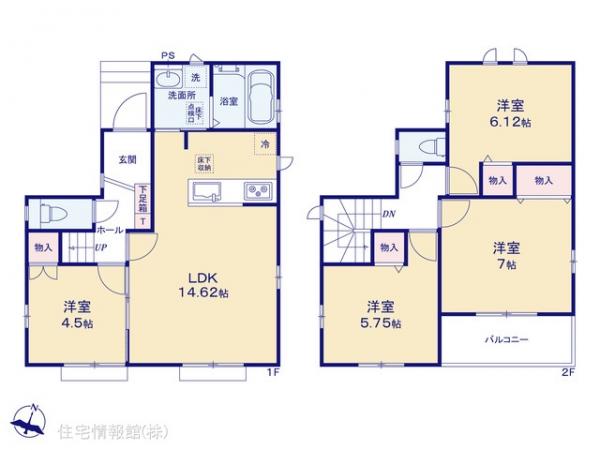 新築戸建 埼玉県新座市石神４丁目5 西武池袋線東久留米駅 3,990万円