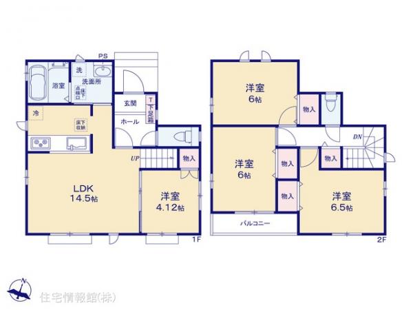 新築戸建 埼玉県新座市石神４丁目5 西武池袋線東久留米駅 3,890万円