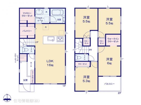 新築戸建 神奈川県厚木市山際 小田急線本厚木駅 2,780万円