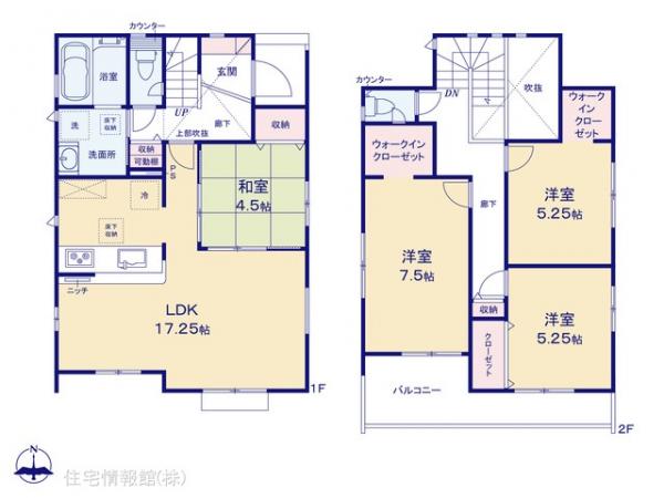 新築戸建 埼玉県草加市松江２丁目12-2 東武伊勢崎線獨協大学前駅 4,598万円