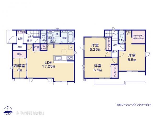 新築戸建 埼玉県さいたま市北区今羽町418-15 埼玉新都市交通伊奈線今羽駅 4,780万円