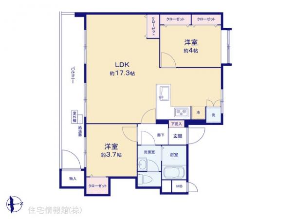 中古マンション 東京都調布市染地３丁目1-71 京王線国領駅 1,880万円