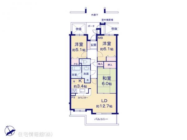 中古マンション 神奈川県川崎市麻生区栗平２丁目11-13 小田急多摩線栗平駅 3,680万円