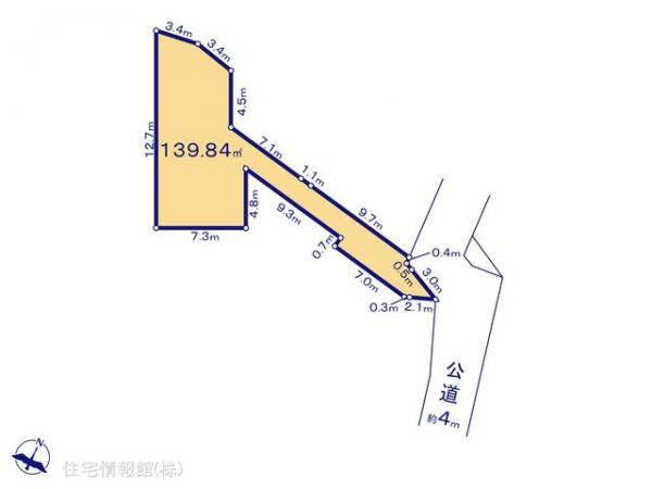土地 千葉県松戸市上矢切233 北総鉄道矢切駅 2,730万円