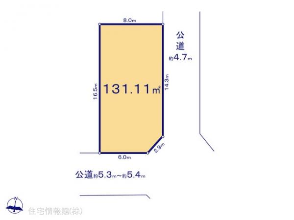 土地 神奈川県横浜市港北区錦が丘29-1 東急東横線菊名駅 7,490万円