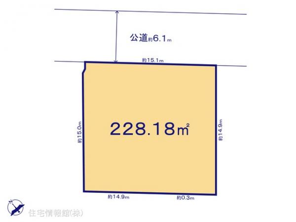 土地 神奈川県鎌倉市寺分２丁目5-13 湘南モノレール湘南町屋駅 4,480万円