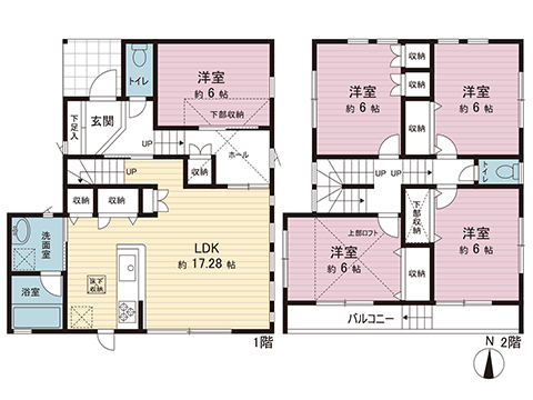 中古戸建 横須賀市岩戸５丁目 京急久里浜線北久里浜駅 3,380万円