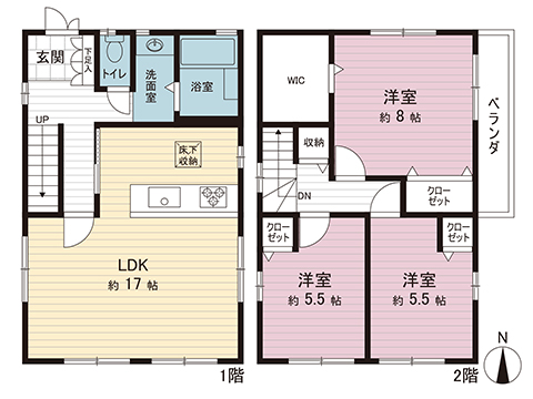 中古戸建 宇都宮市上戸祭町 JR東北本線 (宇都宮線）宇都宮駅 2,049万円