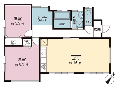 中古戸建 坂戸市西坂戸４丁目 東武越生線武州長瀬駅 1,549万円
