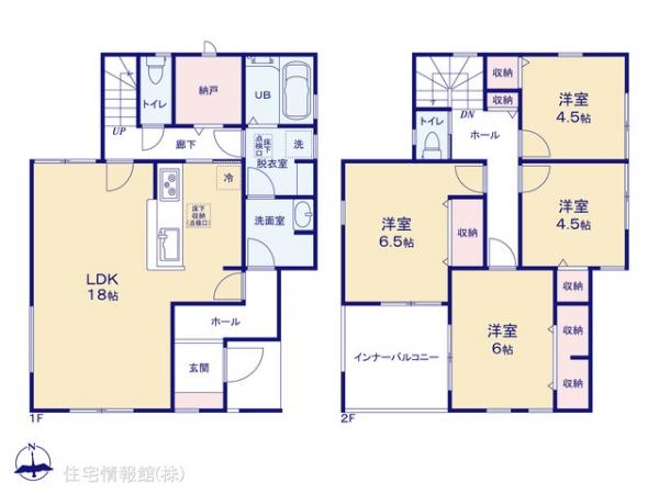 新築戸建 千葉県千葉市若葉区小倉台６丁目3-7 千葉都市モノレール小倉台駅 3,890万円