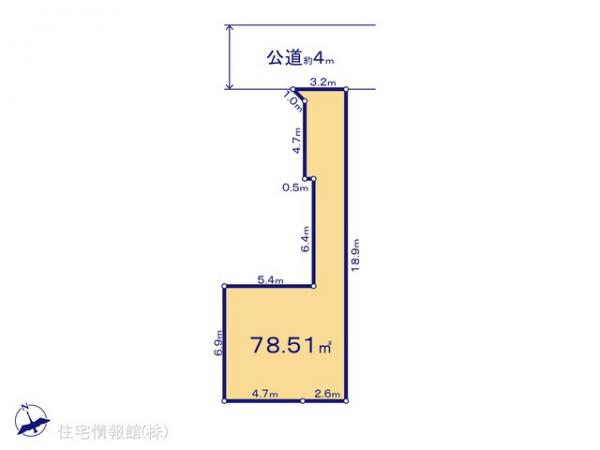 土地 埼玉県さいたま市見沼区東大宮６丁目72-13 JR東北本線（宇都宮線）東大宮駅 1,980万円