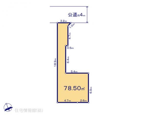土地 埼玉県さいたま市見沼区東大宮６丁目72-13 JR東北本線（宇都宮線）東大宮駅 1,980万円