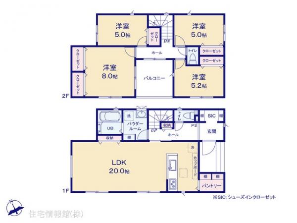 新築戸建 神奈川県横浜市栄区小菅ケ谷２丁目1681-11 JR東海道本線(東京〜熱海)大船駅 6,290万円