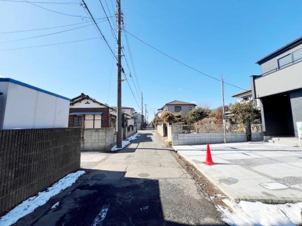 さいたま市大和田町18期3棟 前面道路含む現地写真