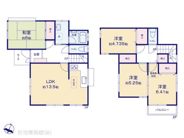 中古戸建 千葉県鎌ケ谷市馬込沢3-48 東武野田線馬込沢駅 2,599万円