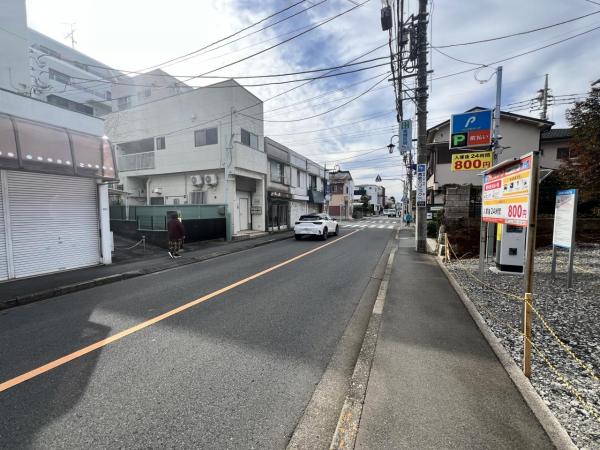 小平市学園西町２丁目 土地 前面道路含む現地写真