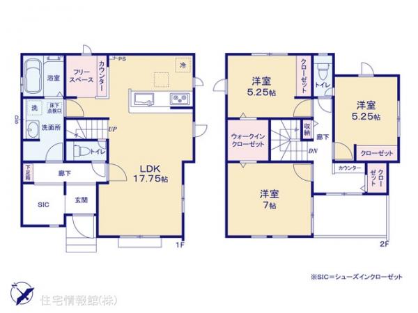 新築戸建 埼玉県坂戸市にっさい花みず木６丁目21-1 東武東上線北坂戸駅 3,390万円
