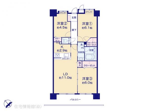 中古マンション 神奈川県横浜市神奈川区西寺尾１丁目18-8 東急東横線妙蓮寺駅 4,390万円