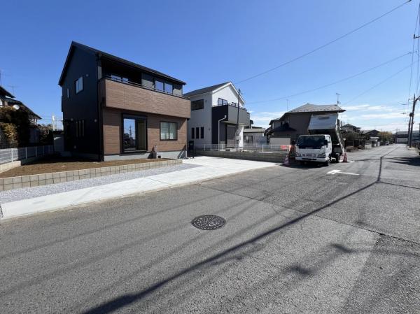 宇都宮市駒生町第25 前面道路含む現地写真