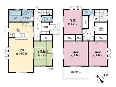 新築戸建 宇都宮市駒生町 東武宇都宮線東武宇都宮駅 3,090万円