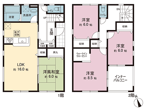 新築戸建 宇都宮市岩曽町 JR東北本線 (宇都宮線）宇都宮駅 3,490万円