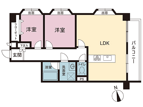 中古マンション 国分寺市本町２丁目 JR中央線国分寺駅 3,990万円