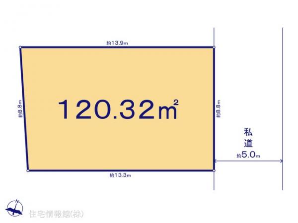 土地 東京都八王子市諏訪町407-4 JR横浜線八王子駅 1,480万円
