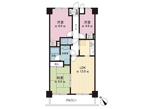 中古マンション 春日部市一ノ割２丁目 東武伊勢崎線一ノ割駅 1,798万円