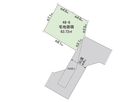 土地 西東京市南町２丁目 西武新宿線西武柳沢駅 2,300万円