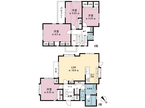 中古戸建 横浜市青葉区美しが丘西２丁目 東急田園都市線たまプラーザ駅 5,990万円