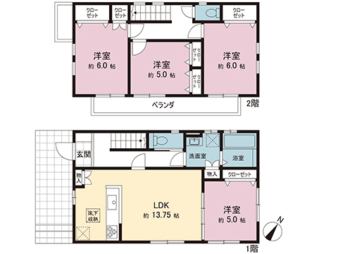 中古戸建 足柄上郡大井町金子 JR御殿場線相模金子駅 2,820万円