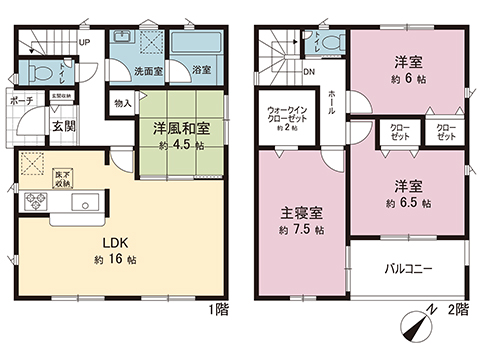 新築戸建 中郡大磯町国府本郷 JR東海道本線(東京〜熱海)大磯駅 2,880万円