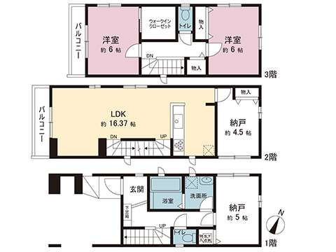 新築戸建 さいたま市南区辻４丁目 JR埼京線北戸田駅 5,290万円
