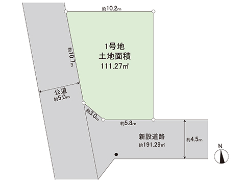 土地 西東京市泉町３丁目 西武新宿線西武柳沢駅 4,880万円