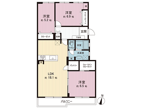 中古マンション 平塚市袖ケ浜 JR東海道本線(東京〜熱海)平塚駅 2,890万円