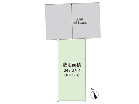 土地 宇都宮市双葉３丁目 東武宇都宮線江曽島駅 3,120万円
