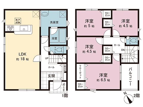新築戸建 伊勢原市下糟屋 小田急線伊勢原駅 2,680万円