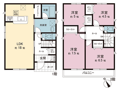 新築戸建 伊勢原市下糟屋 小田急線伊勢原駅 2,780万円