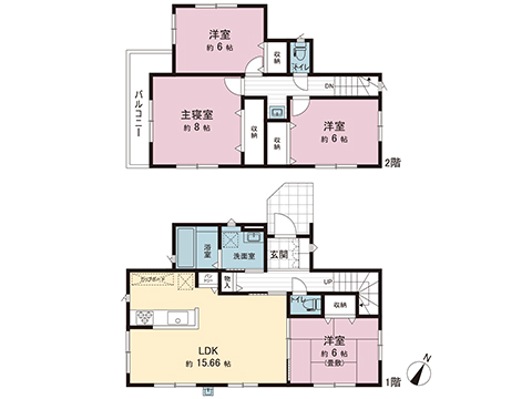 新築戸建 足柄上郡松田町松田惣領 小田急線新松田駅 2,690万円