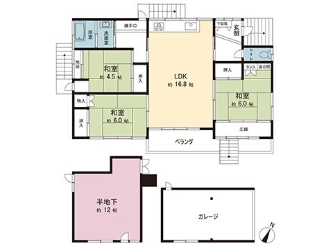 中古戸建 中郡大磯町東町２丁目 JR東海道本線(東京〜熱海)大磯駅 6,680万円