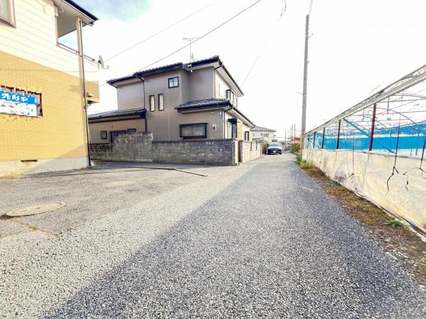 宇都宮市竹林町 中古戸建 前面道路含む現地写真
