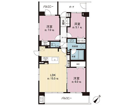 中古マンション 横浜市保土ケ谷区星川１丁目 相鉄本線星川駅 6,498万円