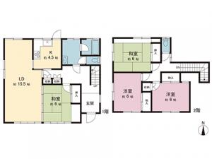 中古戸建 宇都宮市不動前３丁目3-14 東武宇都宮線南宇都宮駅 22990000