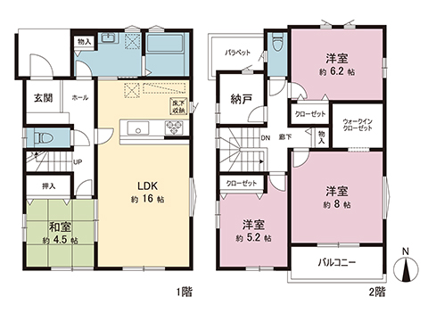 新築戸建 宇都宮市インターパーク３丁目 JR東北本線 (宇都宮線）雀宮駅 3,980万円