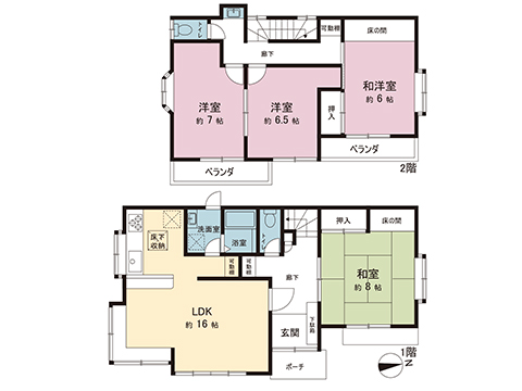 中古戸建 厚木市鳶尾５丁目 小田急線本厚木駅 2,399万円