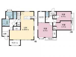 中古戸建 宇都宮市岩曽町1463-19 宇都宮芳賀ライト線峰駅 23800000